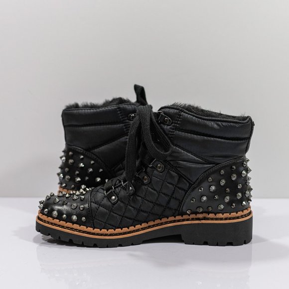 Sam Edelman Bren Leather Nylon Boots - Picture 5 of 9